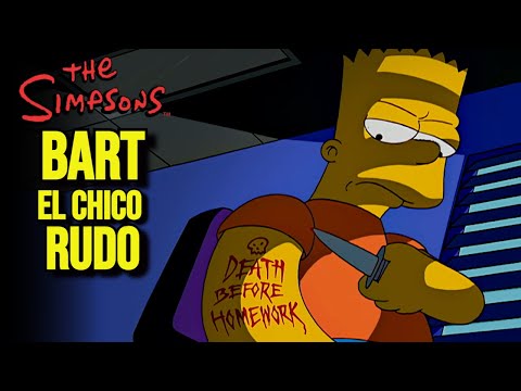 Los Simpson Bart el Nuevo Chico Rudo resumen | Utacaramba