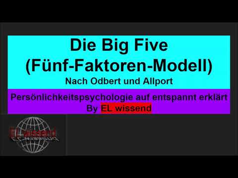 Die Big Five einfach erklärt/ Das Fünf-Faktoren-Modell erklärt/Psychologie