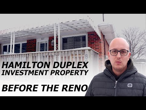 Check Out My Newly Acquired Hamilton Duplex Investment Property - Before the Renovation