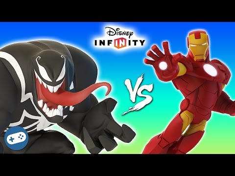 Venom VS Iron Man Marvel Battlegrounds Disney Infinity 3.0