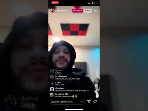 Live Enima  instagram humilie un jeune qui se croyait drôle 😂