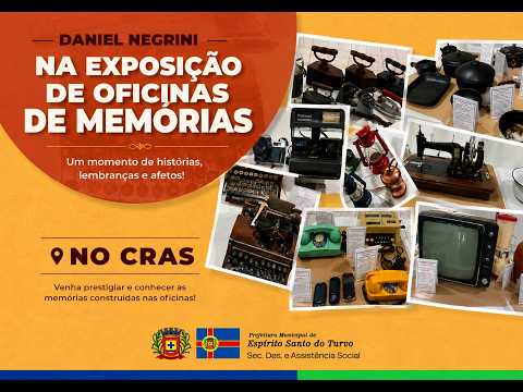 Exposição no Cras de Espirito Santo do Turvo/SP