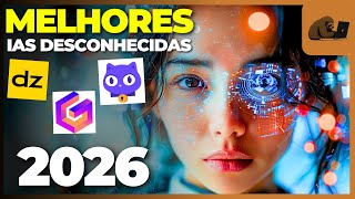5 Melhores IAs GRATUITAS DESCONHECIDAS que você PRECISA usar em 2026