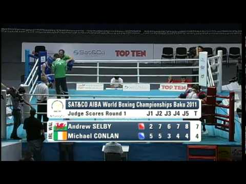 Fly (52kg) QF - Selby Andrew (WAL) VS Conlan Michael (IRL) -2011 AIBA World Champs