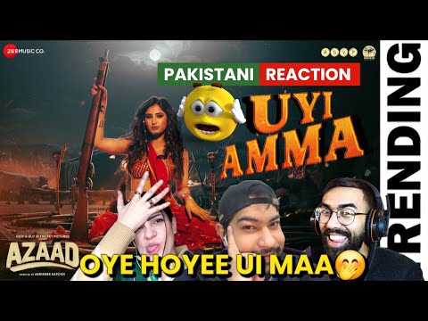 Uyi Amma - Azaad Song | PAKISTANI REACTION @zeemusiccompany