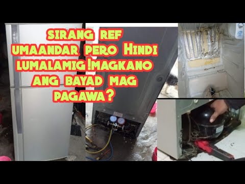 sirang ref magkano  ang bayad mag pagawa?