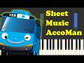 Tayo The Little Bus The Little Bus Is Leaving Piano Sheet Music