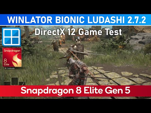 Snapdragon 8 Elite Gen 5 - ELDEN RING (PC) | Winlator Bionic Ludashi | IQOO 15