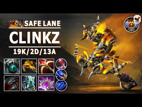 Clinkz Safe Lane Carry | 7.31b | Great Damage Output | Dota 2 Immortal Gameplay