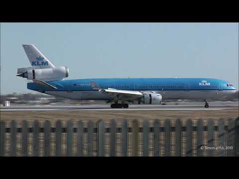 KLM / McDonnell Douglas MD-11 / PH-KCE (Stored 10/2014, scrapped) ~ Montreal (YUL) ~ March 6, 2010
