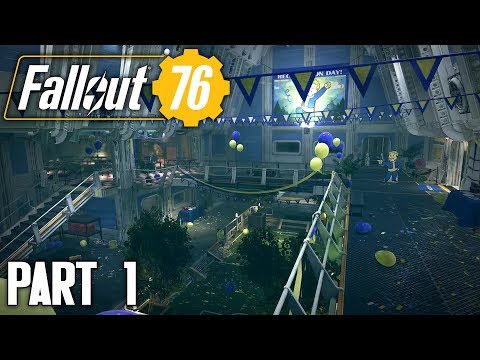 Fallout 76 | Walkthrough Gameplay | Part 1 | Reclamation Day! | Xbox One