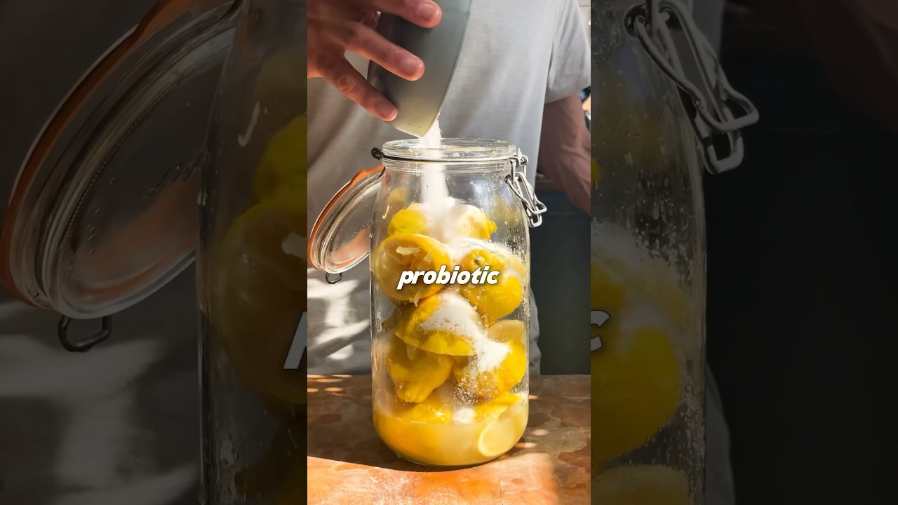 Homemade Fermented Lemonade! A gut friendly twist on a classic - recipe link in bio 🙌🍋