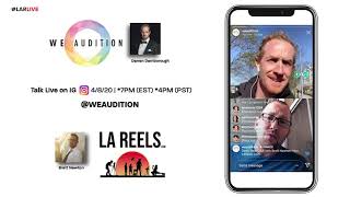 #LARLIVE ep1 | WEAUDITION talks w/DEMO REEL EXPERT Brett Newton | Professional Actor Advice video