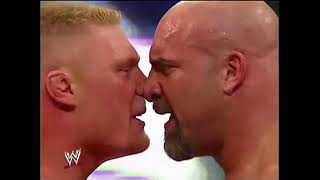 Goldberg Vs Brock lesner Match 2003 Wrestlemania 2