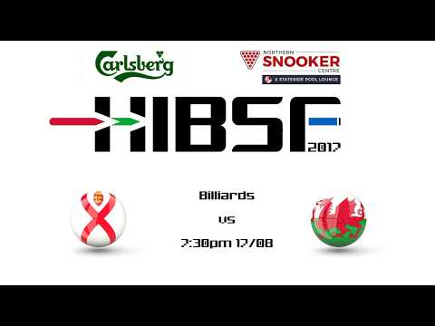 HIBSF Live Stream 2017 - Billiards Dave Nichols (Jersey A) v Alex Donne (Wales)