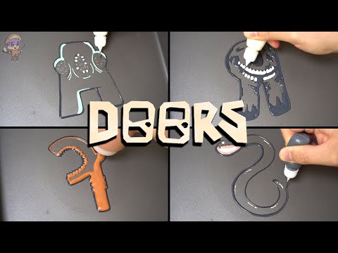 Alphabet Lore But Roblox Doors Pancake art - Ambush, Rush, Figure, Screech