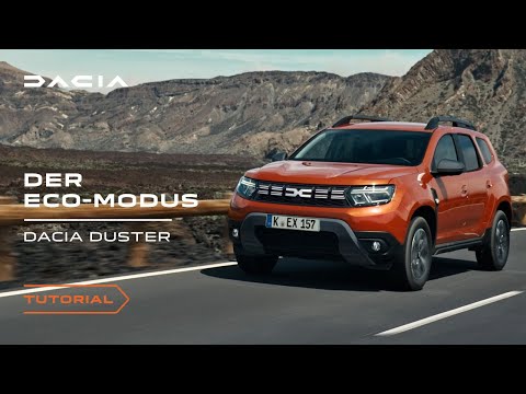 Der neue Dacia Duster 2023: So verwendest du den Eco-Modus