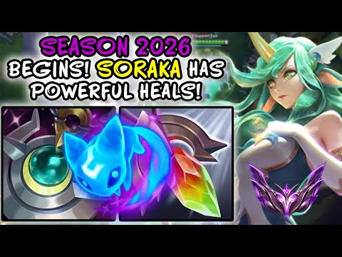 Season 2026 Commences! Soraka is HEALING WELL! | 2025 Master Support | Patch 26.01