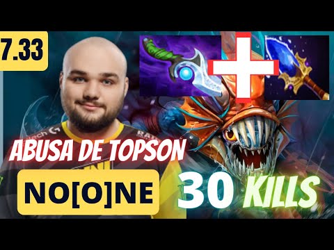 [SLARK] No[o]ne ABUSA DEL CLINKS DE TOPSON 30 KILLS kills / DOTA PRO GAMEPLAY [HARD CARRY] / RAMPAGE