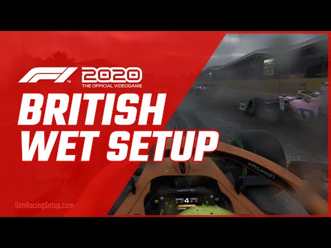 F1 2020 British Wet Setup - Good Race/Career Mode Wet Setup