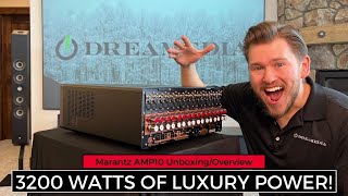 Video thumbnail for Marantz AMP 10 - 16 Channel Amplifier - Unboxing/Overview - Dynamic, Rich, Warm Sound by Dreamedia Home Theater