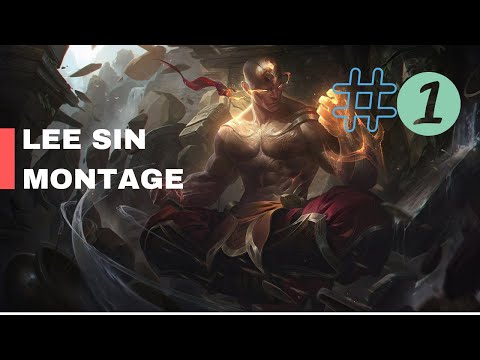 Lee Sin Montage #1 MELHOR LEE SIN BR (DEPOIS DO ERASUS,JOVIRONE,NZAH)