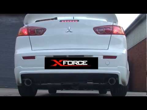 XFORCE Mitsubishi CJ Lancer (2007+) Performance Exhaust