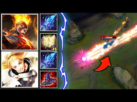 When you play the two highest scaling mage supports in the game together bot lane