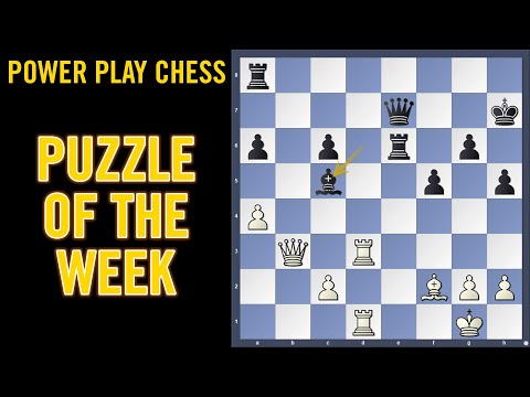 Chess puzzle of the week - White to play, Johan Hellsten vs Peter Heine Nielsen Copenhagen 1996