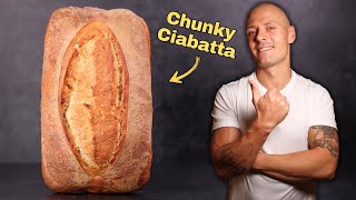 How to Make a Pain Rustique aka Chunky Ciabatta