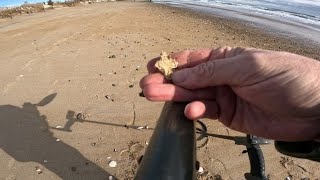 Beach Metal Detecting after the Noreaster XP DEUS 2
