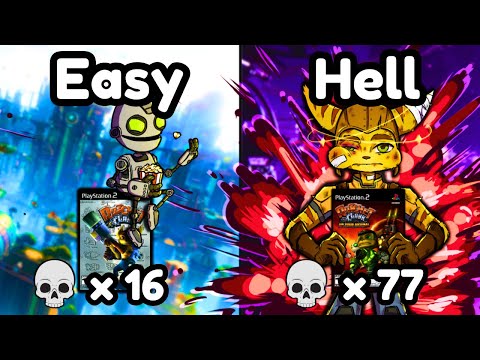 Which Ratchet & Clank Game is the Hardest to 100%?
