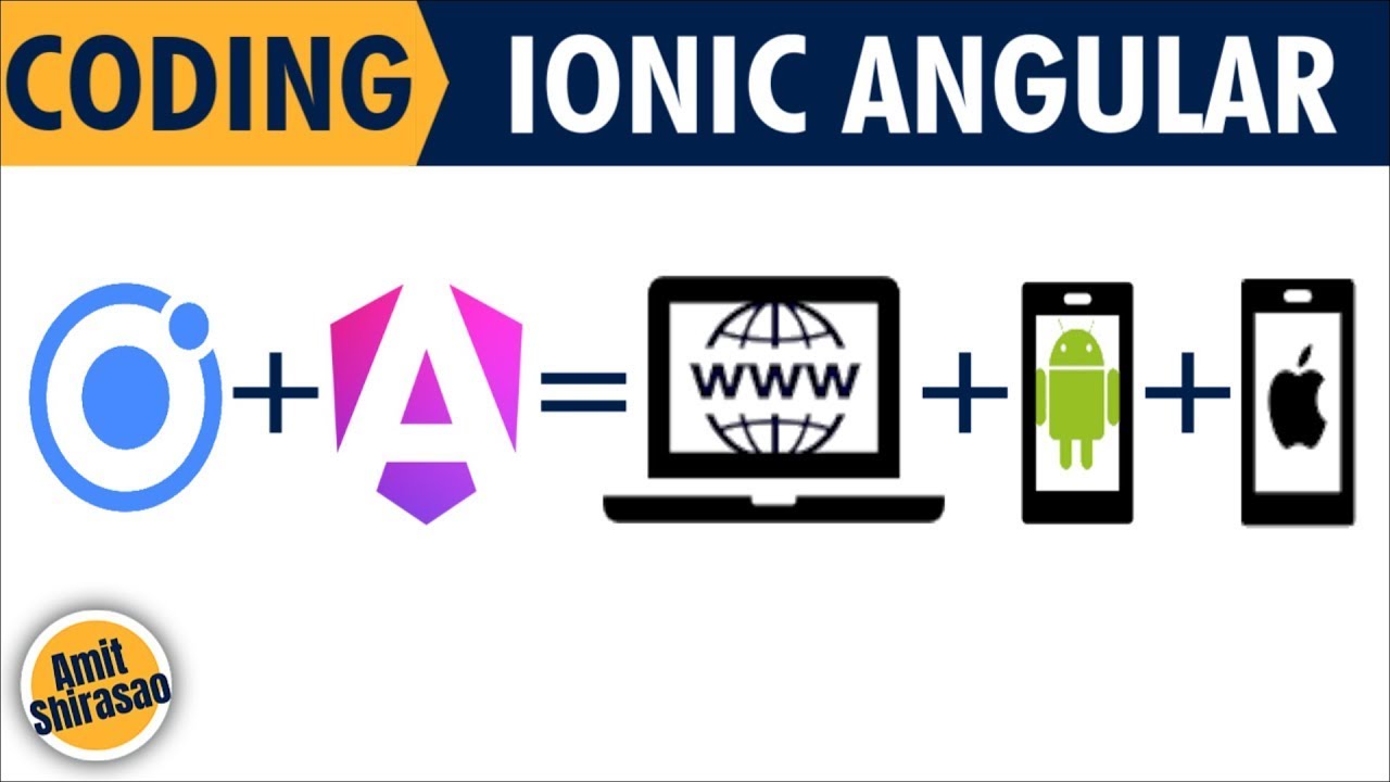 Ionic Angular Website and Android App development and deployment