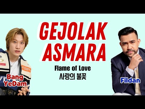 Fildan X Bang Yedam - Gejolak Asmara [B.Indo|Kor|Eng Color Coded Lyrics]