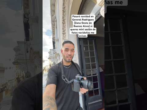 Pasaré navidad en Gral  Rodriguez (Zona Oeste de BA) si queres sesión de fotos navideñas me avisas