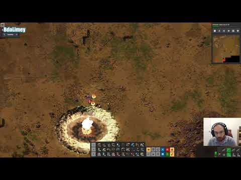Factorio - First nuclear weapon test!