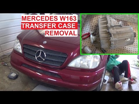 How to Remove or Replace the Transfer Case on Mercedes W163 ML320 ML430 ML230 ML270 ML350 ML500