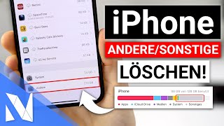 iPhone SONSTIGE &amp; ANDERE Speicher löschen! - So geht&#39;s mit iOS 14 (2021)!  | Nils-Hendrik Welk