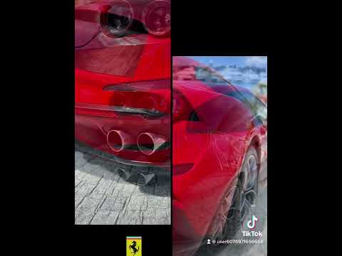 Ferrari GT 4 Lusso V8 shorts