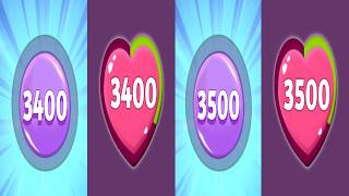 Level 3500 VS 3400 - My Talking Tom 2 VS My Talking Angela 2 - GAMEPLAY 4U