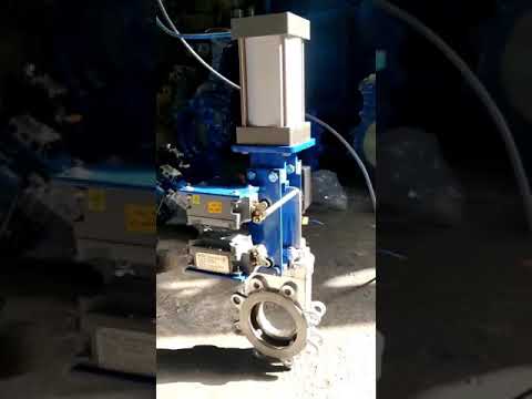 Pneumatic Knife Gate Valve