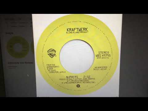 Kraftwerk- “Numbers” (1981, Audio Only)