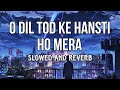 O Dil Tod Ke Hansti Ho Mera slowed and reverb Sad 😢  Old Gold Song @RDSCHAUDHARY