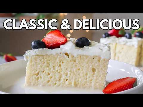 CLASSIC TRES LECHES CAKE Recipe | Easy Recipe Tutorial