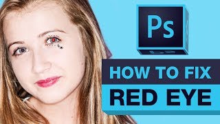 PHOTOSHOP | How To Fix Red Eyes