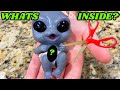 WHAT'S INSIDE TINY ALIEN BABY?! AUBREY & CALEB CUTTING OPEN an ALIEN