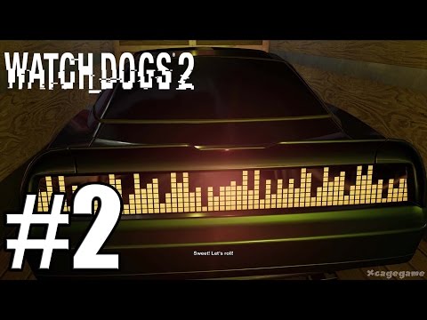 Watch Dogs 2 Gameplay Walkthrough Part 2 - PS4 Pro ( Full Game )