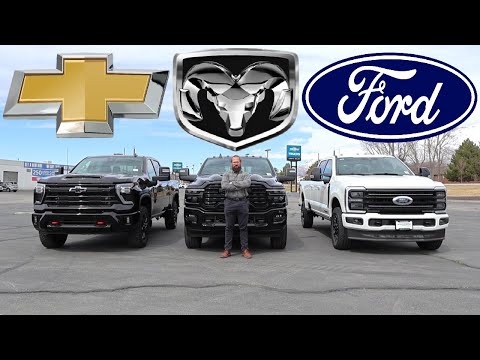Which Diesel Truck Is Best? (2025 Ram HD vs 2025 Ford Super Duty vs 2025 Silverado HD)