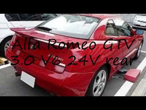 How to pronounce Alfa Romeo GTV 3.0 V6 24V rear in English?