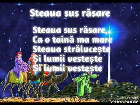 Steaua sus răsare versuri!